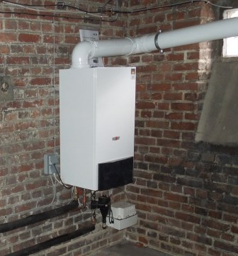 Installation neuve d'une chaudière Wolf CGB 35