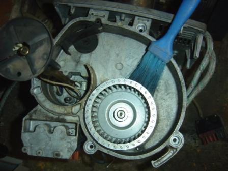 Nettoyage d'un bruleur fioul