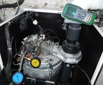 Réglage d'une chaudière fioul Wolf COB