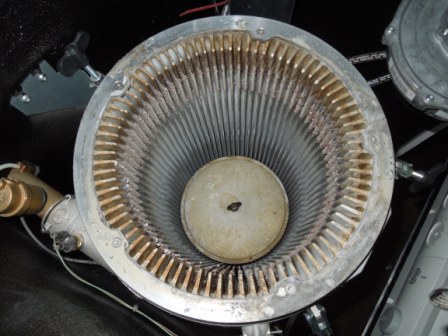 Nettoyage d’une chaudière fioul condensation Wolf TGB 20